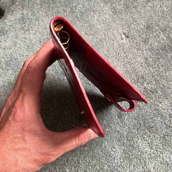 Louis Vuitton Authentic Red Vernis PM Agenda LIKE NEW - Picture 8 of 10